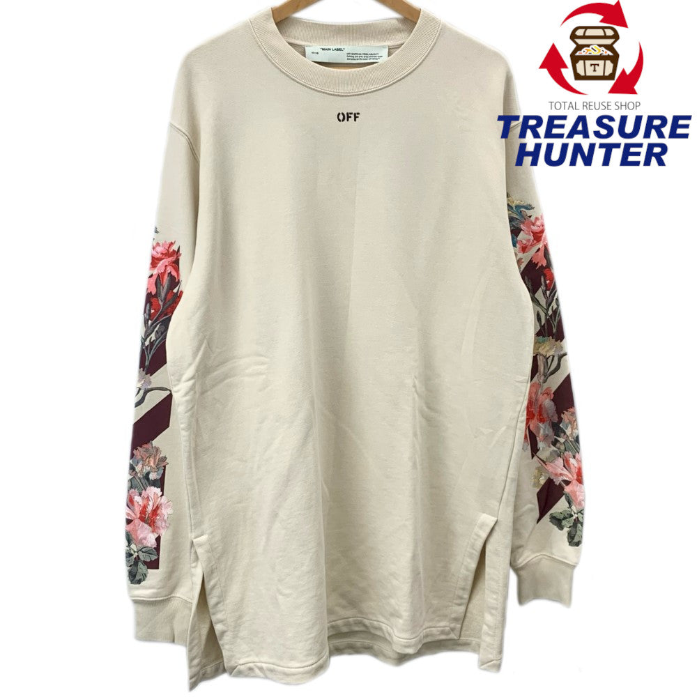Off-White FLOWERS CARRYOVER LONG DRE サイズM 19年モデル Off-White FLOWERS CARRYOVER LONG DRE サイズM 19年モデル