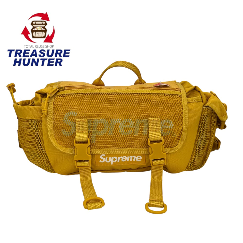 SUPREME 20SS ウエストバッグ カバン イエロー　ショルダーバック 未使用品 Supreme 20SS WaistBag ウエストバッグ イエロー タグ