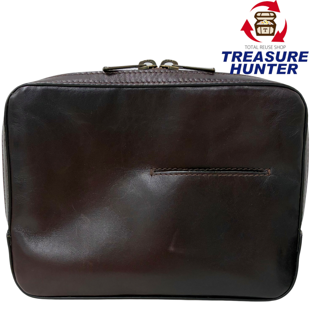 マザーハウス アンティークダークブラウン ノート カバー Antique Note