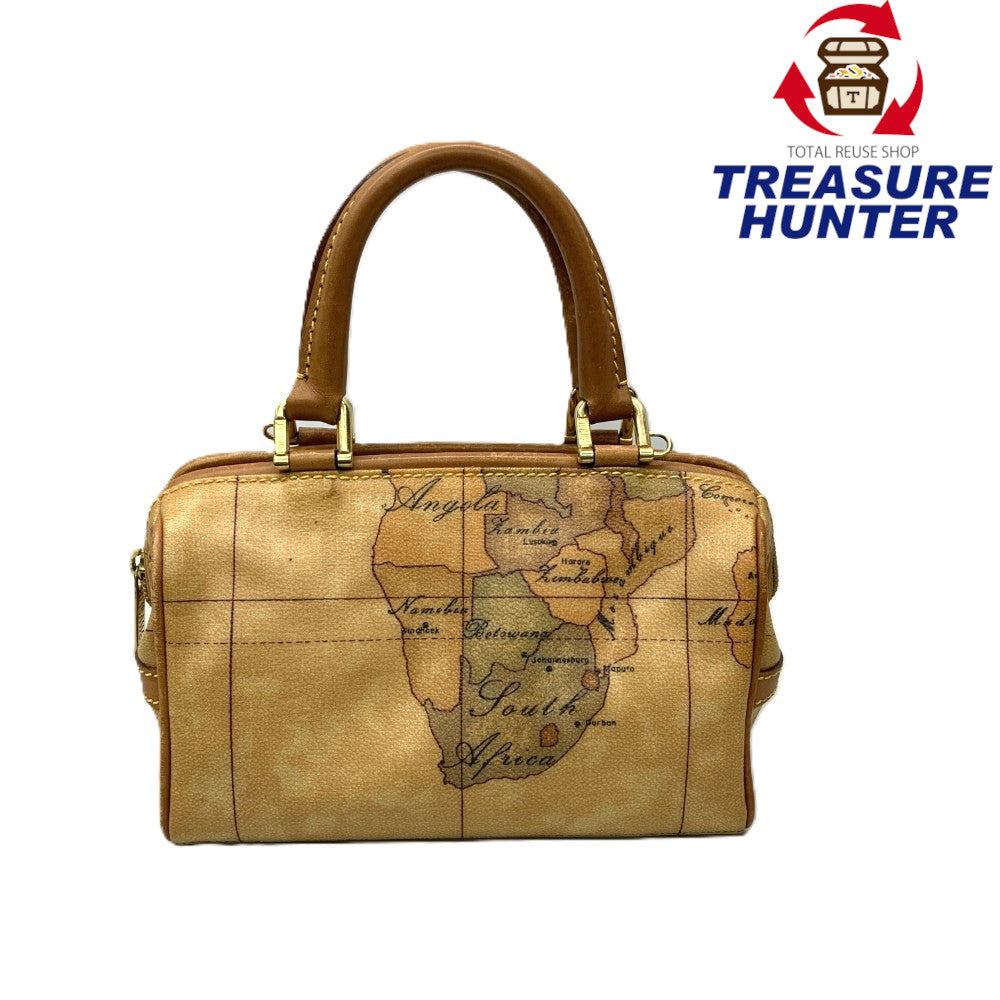 PRIMA CLASSE(プリマクラッセ) PVC×レザー ミニボストンバッグ