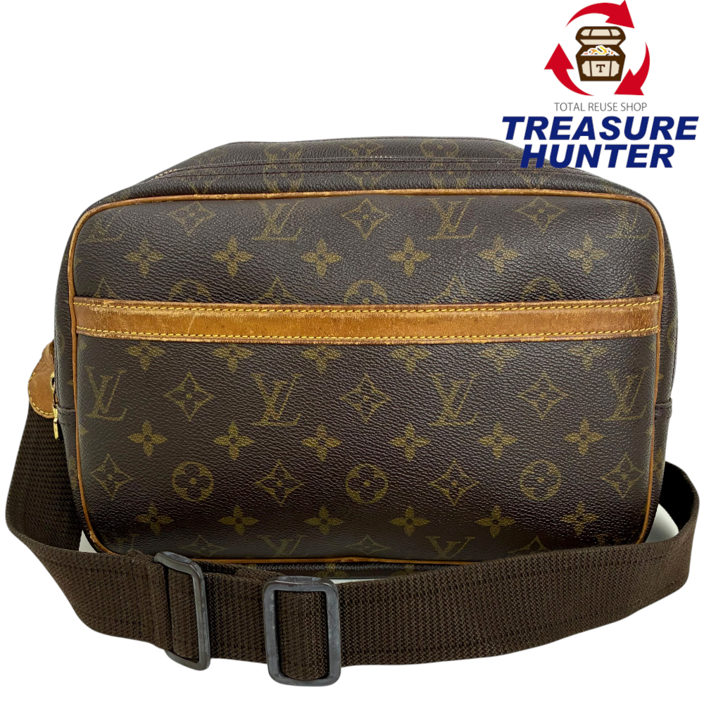 LOUIS VUITTON モノグラム リポーターPM M45254 ブラウン ショルダー