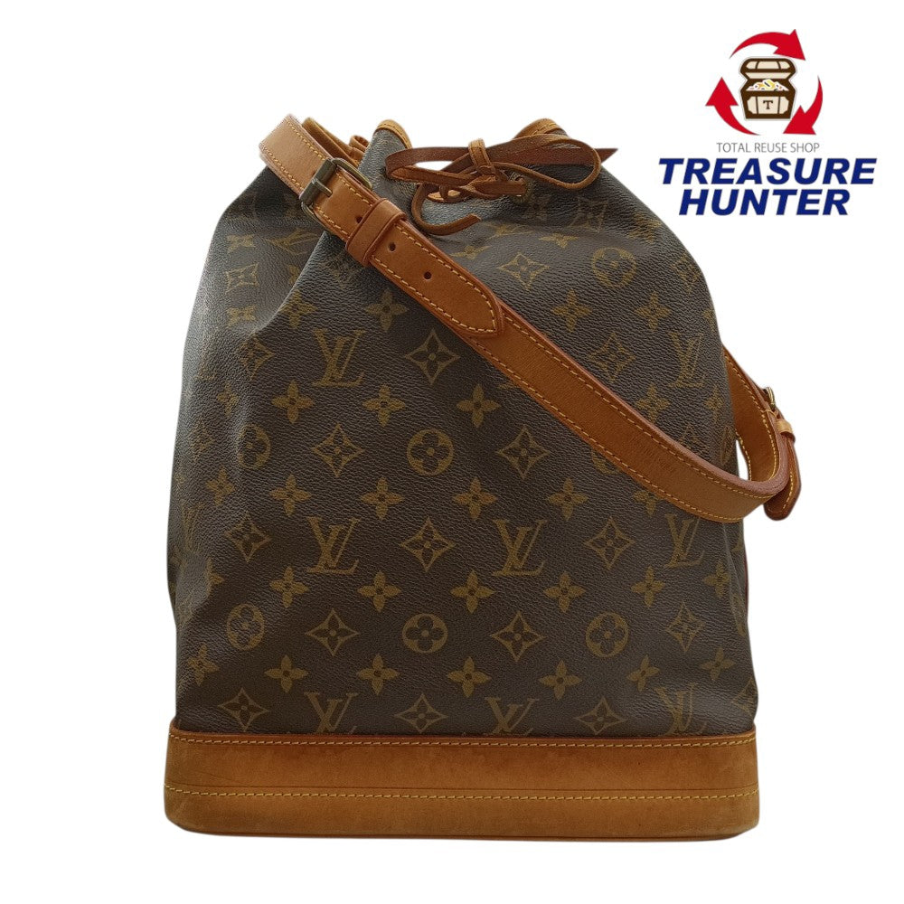 【美品】LOUIS VUITTON ノエ M42224 モノグラム 巾着紐交換済 中古 美品 LOUIS VUITTON ノエ M42224 ルイ ヴィトン モノグラムライン