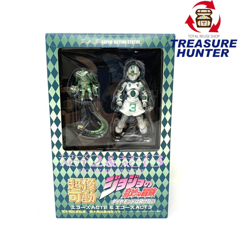 ジョジョの奇妙な冒険　超像稼働　エコーズACT2&エコーズACT3 メディコス エコーズACT2&エコーズACT3 フィギュア ジョジョの