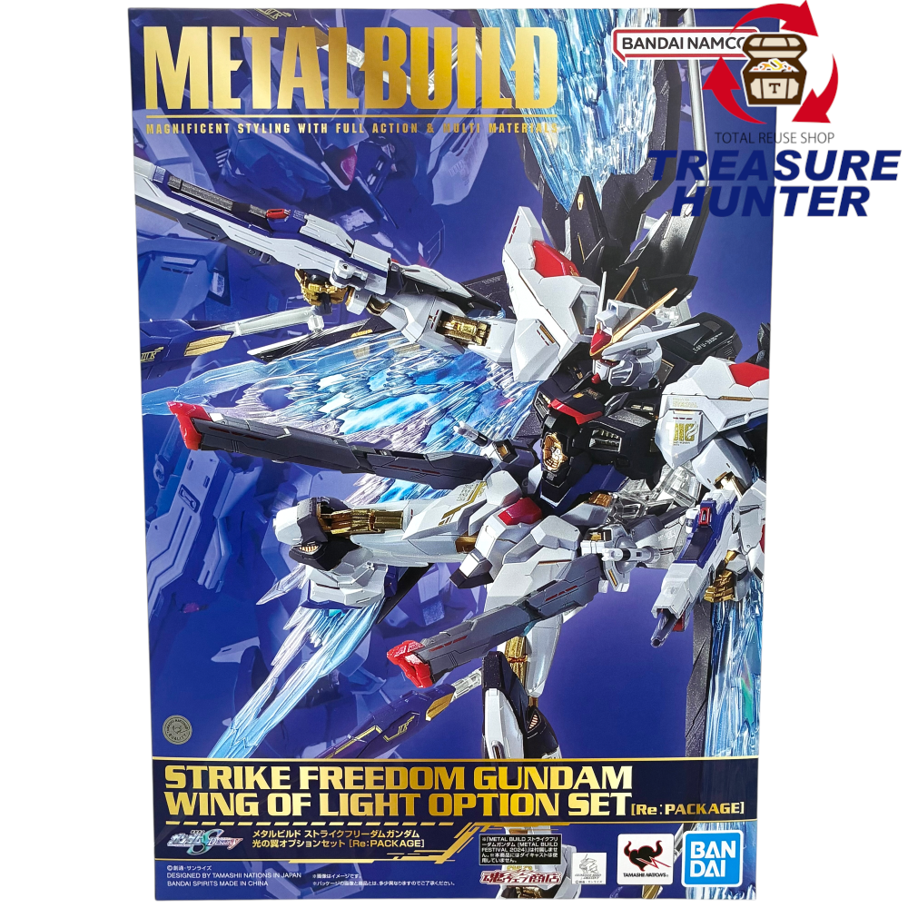 BANDAI METAL BUILD ストライクフリーダムガンダム 光の翼オプション BANDAI METAL BUILD ストライクフリーダムガンダム 光の翼オプション