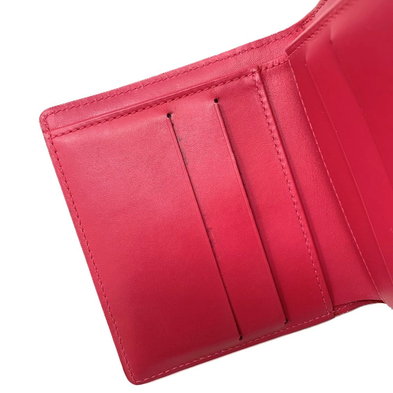 LOUIS VUITTON(ルイヴィトン)　ヴェルニ　ポルトモネ　ビエ　カルトクレディ　M9139F フランボワーズ　ピンク　レディース 【102061981003】