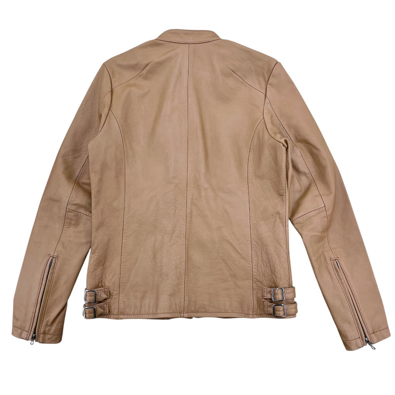 中古 GOSTAR DE FUGA ゴスタールジフーガ ライダースジャケット ホースレザー GDF12-H29 Lサイズ ブラウン ほつれ有 【100040312002】