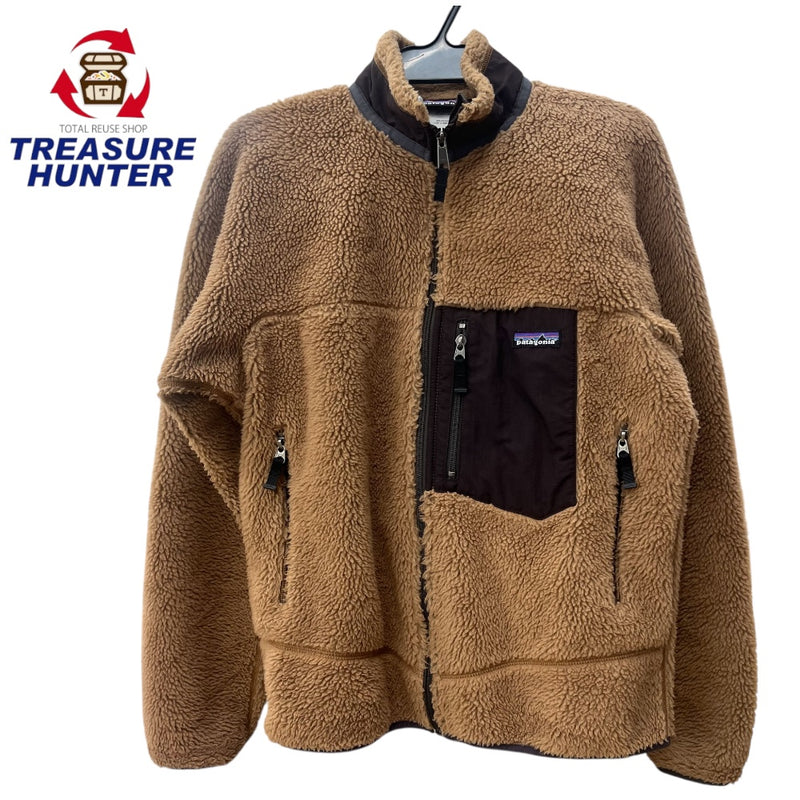 中古 Patagonia パタゴニア 07AW 23055F7 07年製 Classic Retro-X Jacket クラシック レトロX ジャケット フリース ブラウン Sサイズ 【100043683002】