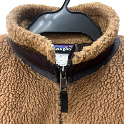 中古 Patagonia パタゴニア 07AW 23055F7 07年製 Classic Retro-X Jacket クラシック レトロX ジャケット フリース ブラウン Sサイズ 【100043683002】