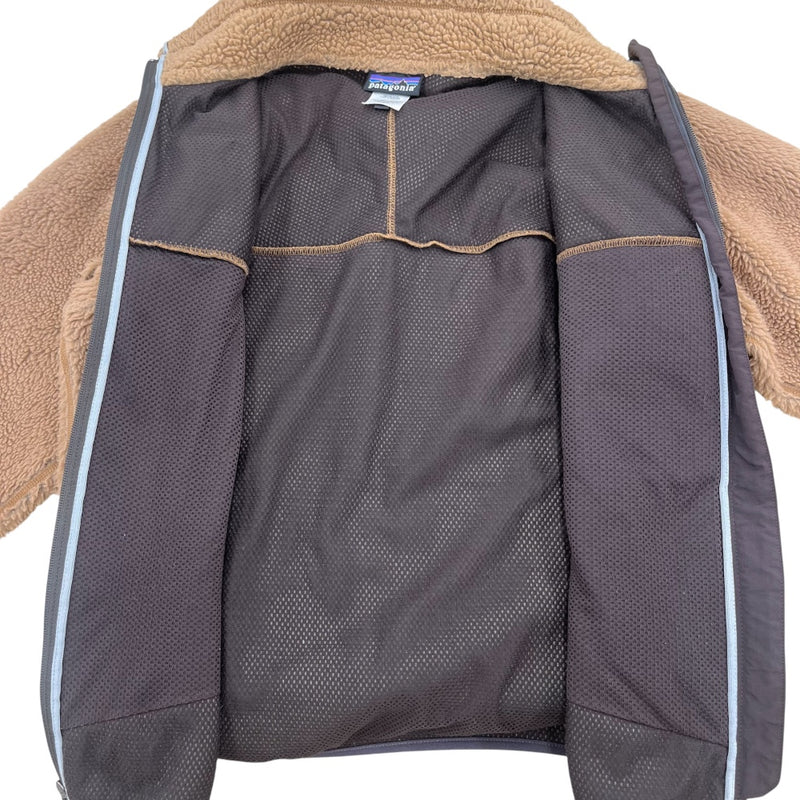 中古 Patagonia パタゴニア 07AW 23055F7 07年製 Classic Retro-X Jacket クラシック レトロX ジャケット フリース ブラウン Sサイズ 【100043683002】