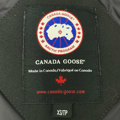 CANADA GOOSE ダウンジャケット ジャスパー サイズXS ブラック 日本限定モデル ダウン80% カナダグース 【100044851007】