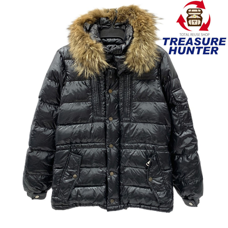 MONCLER(モンクレール) ダウンジャケット サイズ0 XS相当 ブラック フード着脱可 レディース アウター 【100044898001】