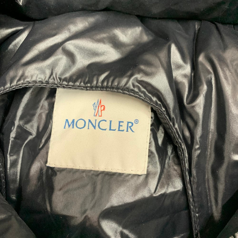 MONCLER(モンクレール) ダウンジャケット サイズ0 XS相当 ブラック フード着脱可 レディース アウター 【100044898001】