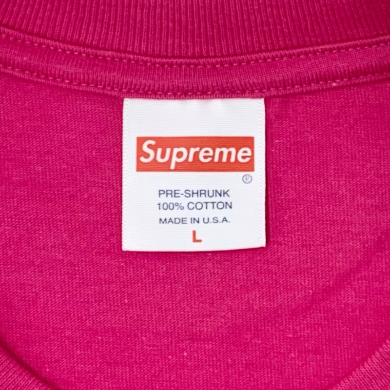 Supreme×THRASHER Skyline Tee Hot Pink サイズL 21FW Tシャツ シュプリーム×スラッシャー 【100057865009】