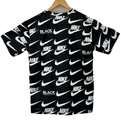 BLACK COMME des GARCONS×NIKE ロゴTシャツ サイズL ブラック 19AW ブラックコムデギャルソン×ナイキ 【100058839007】