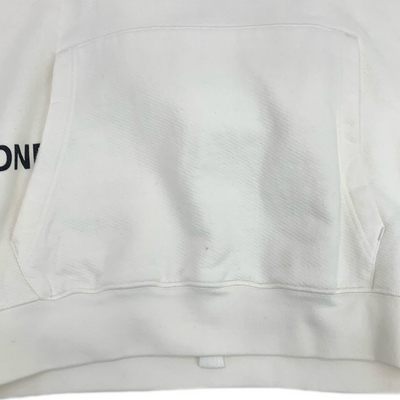 Off-White ドンディ グラフィティ スリムフーディ サイズXL ホワイト 2019年モデル パーカー オフホワイト 【100058895007】