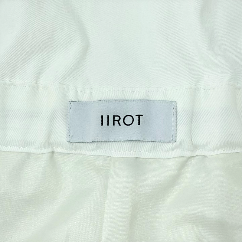 IIROT カーゴパンツ 014-021-WP29 サイズL ホワイト イロット 【100058945007】