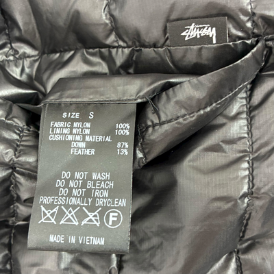 STUSSY×OGAWA CAMPAL×nano universe ステンカラーコート インナーダウン付き サイズS タイガーカモ カーキ ステューシー×小川キャンパル×ナノユニバース 【100058999007】