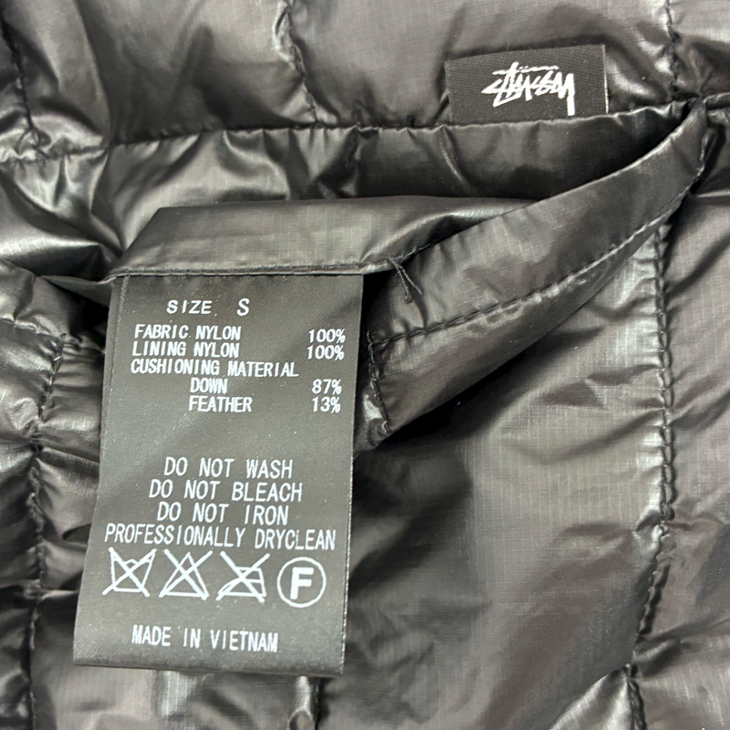 STUSSY×OGAWA CAMPAL×nano universe ステンカラーコート インナーダウン付き サイズS タイガーカモ カーキ ステューシー×小川キャンパル×ナノユニバース 【100058999007】