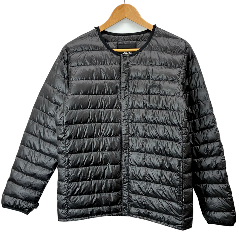 STUSSY×OGAWA CAMPAL×nano universe ステンカラーコート インナーダウン付き サイズS タイガーカモ カーキ ステューシー×小川キャンパル×ナノユニバース 【100058999007】