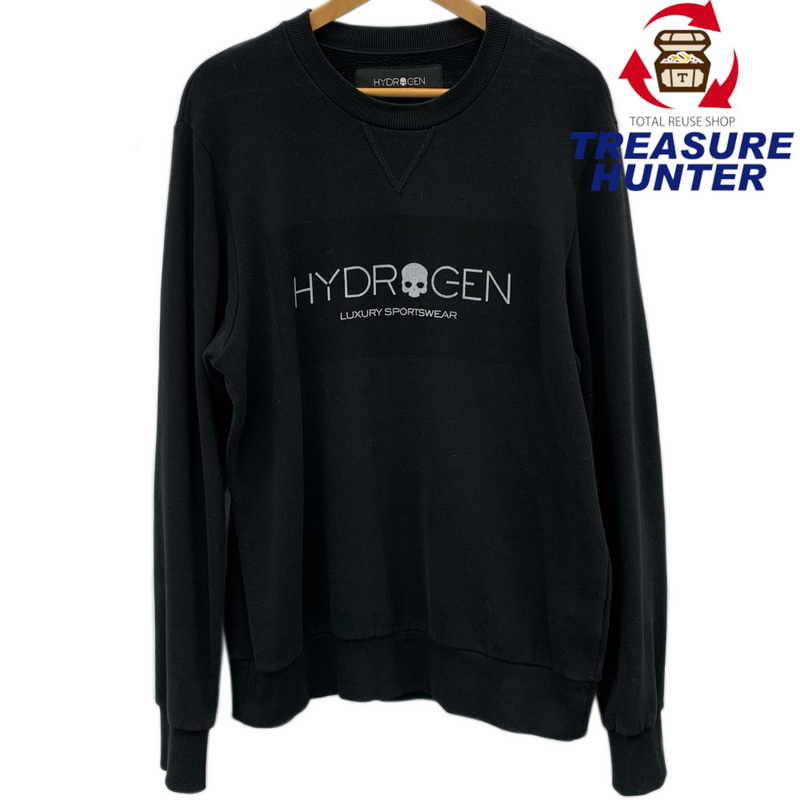 HYDROGEN スウェット サイズXL ブラック ハイドロゲン 【100059057008】