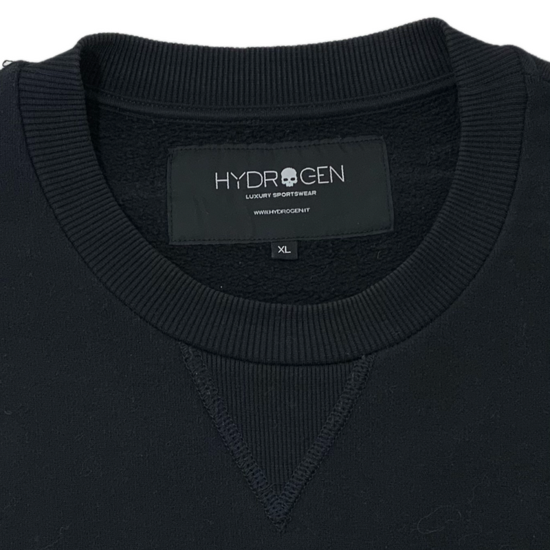 HYDROGEN スウェット サイズXL ブラック ハイドロゲン 【100059057008】