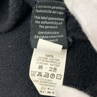 HYDROGEN スウェット サイズXL ブラック ハイドロゲン 【100059057008】