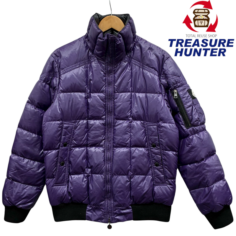 MONCLER AUBURN ダウンジャケット サイズ1 パープル モンクレール 【100061055007】