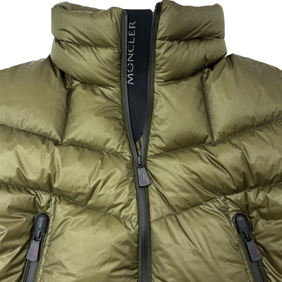 MONCLER Grenoble Canmore ダウンジャケット サイズ2 カーキ 19-20AW モンクレール 【100059067007】