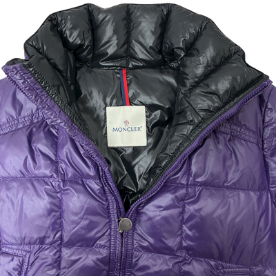 MONCLER AUBURN ダウンジャケット サイズ1 パープル モンクレール 【100061055007】