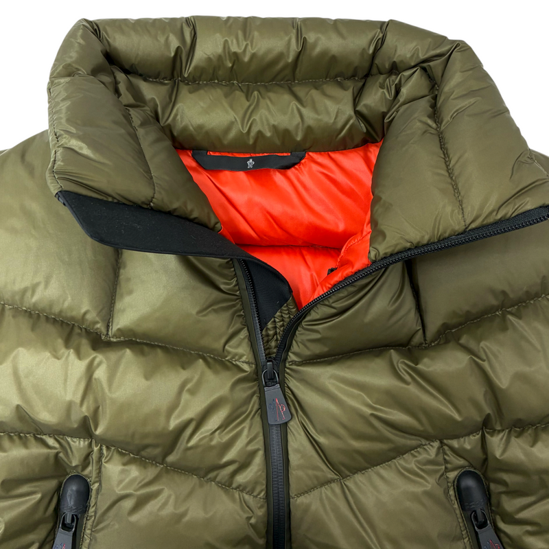 MONCLER Grenoble Canmore ダウンジャケット サイズ2 カーキ 19-20AW モンクレール 【100059067007】