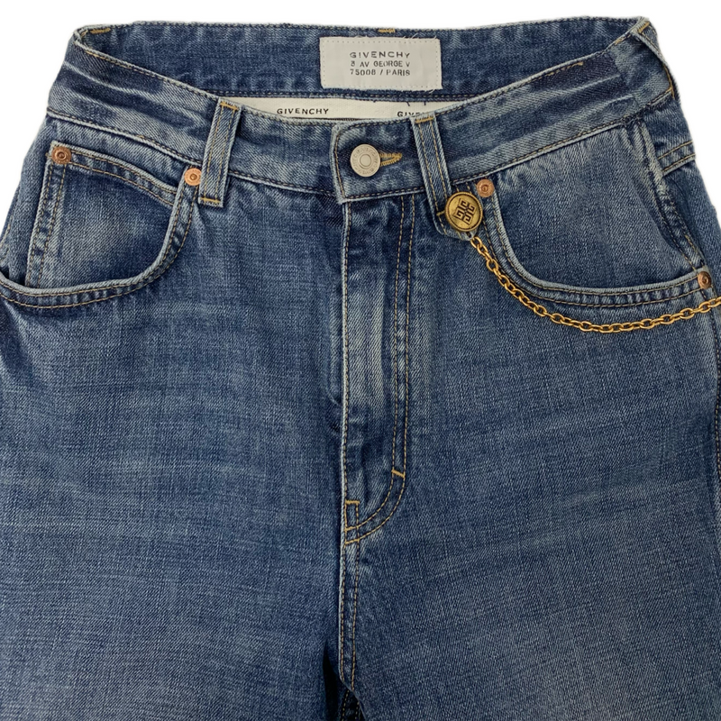 GIVENCHY デニムパンツ 7500B サイズ26(約Sサイズ相当) インディゴ ジバンシィ 【100059093008】
