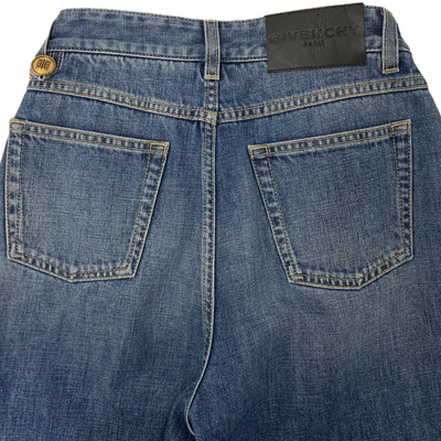 GIVENCHY デニムパンツ 7500B サイズ26(約Sサイズ相当) インディゴ ジバンシィ 【100059093008】