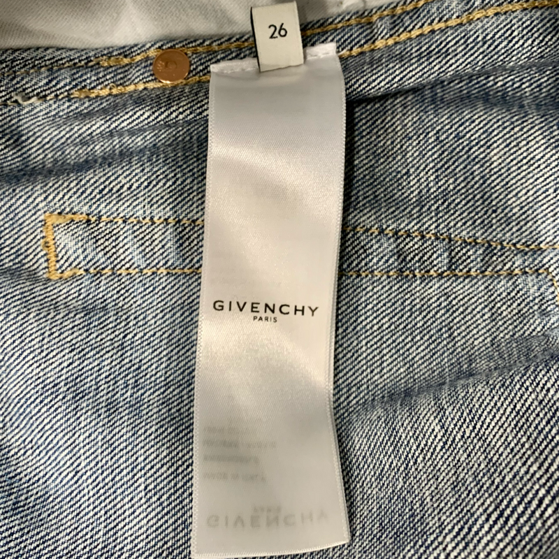 GIVENCHY デニムパンツ 7500B サイズ26(約Sサイズ相当) インディゴ ジバンシィ 【100059093008】