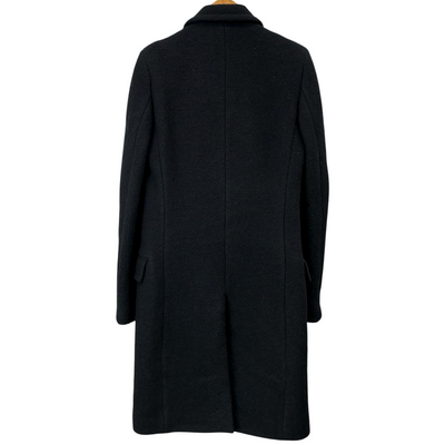 ANN DEMEULEMEESTER チェスターコート サイズXXS ブラック アン ドゥムルメステール 【100059128007】