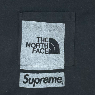 THE NORTH FACE×Supreme 半袖Tシャツ NT023091 サイズS ブラック ノースフェイス×シュプリーム 【100059199007】