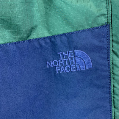 THE NORTH FACE ノースフェイス マウンテンウインドパンツ NP5851N サイズ30 グリーン/ブルー ポリエステル メンズ 【100059221008】