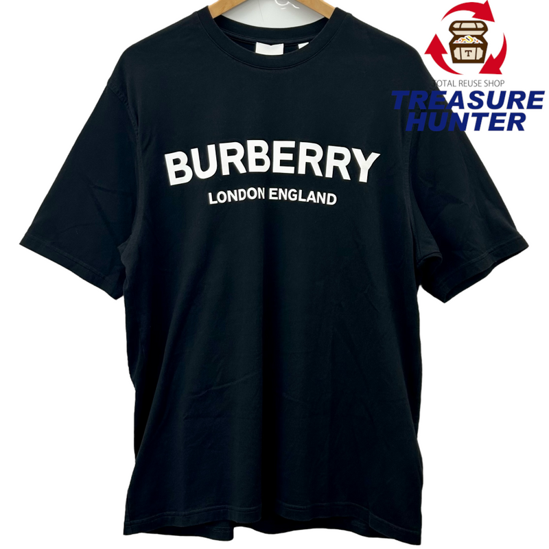 BURBERRY LETCHFORDTAV Tシャツ 8026016 サイズM ブラック 20SS 半袖 バーバリー 【100059244007】