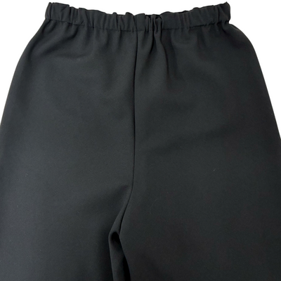 SHENERY ダブルクロスワイドパンツ サイズ36(約Sサイズ相当) ブラック 23SS シーナリー 【100059306007】