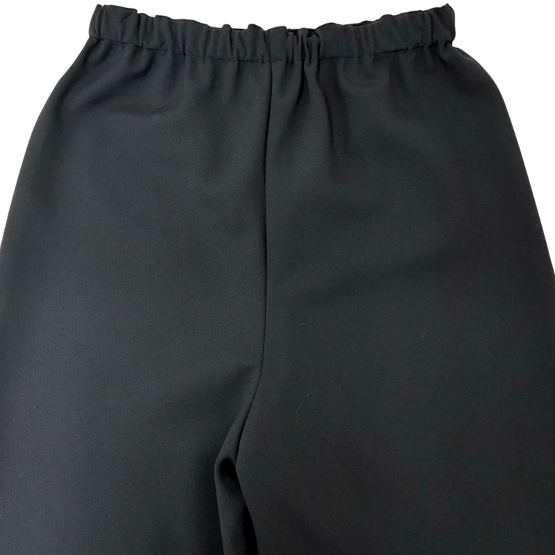 SHENERY ダブルクロスワイドパンツ サイズ36(約Sサイズ相当) ブラック 23SS シーナリー 【100059306007】