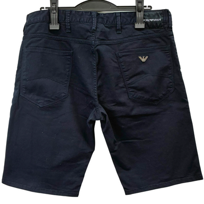 EMPORIO ARMANI ショートパンツ 3H1PA6 1N4ZZ サイズ48(約Lサイズ相当) ネイビー エンポリオアルマーニ 【100059315007】