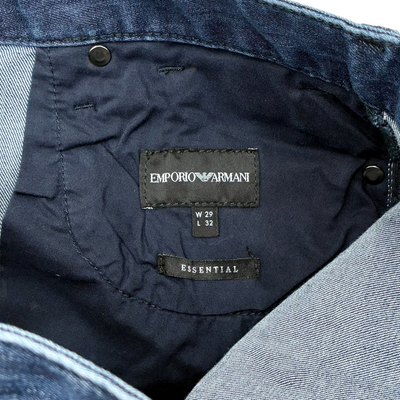 EMPORIO ARMANI デニムパンツ 8N1J06 1D85Z サイズ29 インディゴ エンポリオアルマーニ 【100059320007】