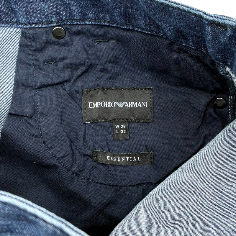 EMPORIO ARMANI デニムパンツ 8N1J06 1D85Z サイズ29 インディゴ エンポリオアルマーニ 【100059320007】