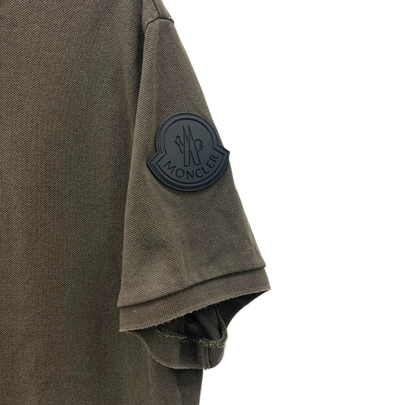MONCLER(モンクレール) ポロシャツ レジスタンス サイズXL カーキブラウン メンズ 【100059329003】