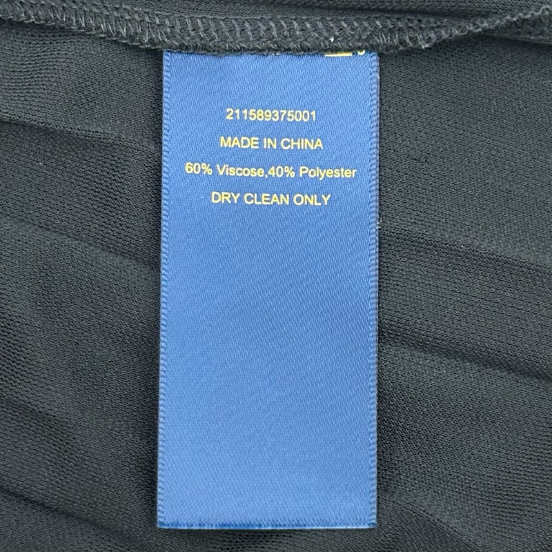 Ralph Lauren ノースリーブプリーツワンピース 2115893775001 サイズXS ブラック ラルフローレン 【100059360007】