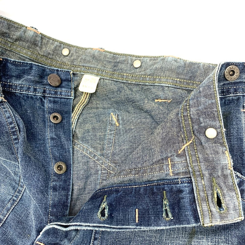 RRL Ralph Lauren(ダブルアールエル　ラルフローレン)　ダメージデニムパンツ　サイズ28×30 　165/72A  RN41381　メンズ 【100059441003】