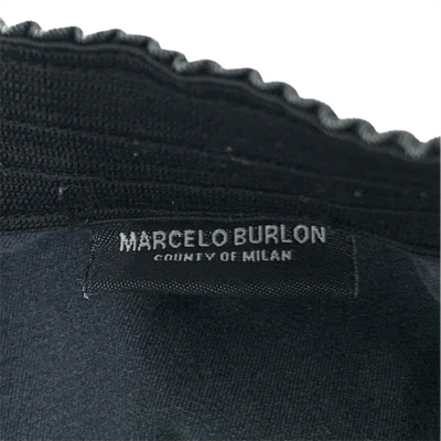 Marcelo Burlon ショートパンツ サイズM ヘビ柄 グラデーションブラック マルセロバーロン 【100059499008】
