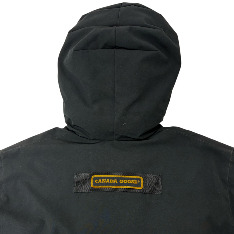 CANADA GOOSE エクスペディションダウンパーカ 3565JY サイズXL ブラック コヨーテファー カナダグース 【100059563007】