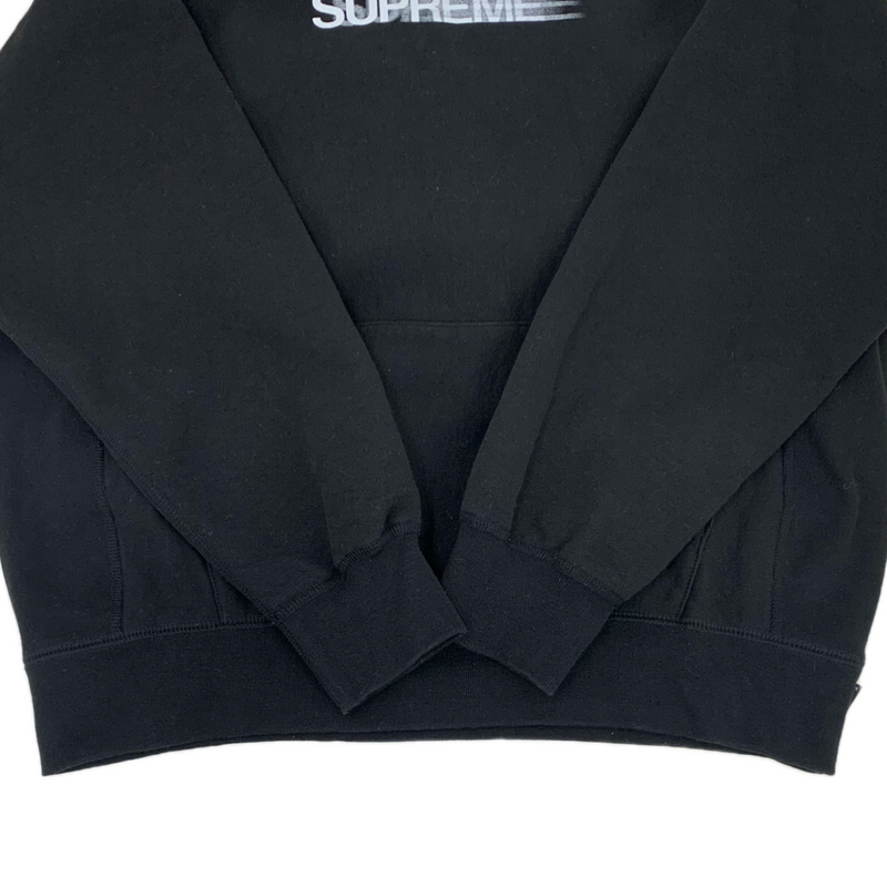Supreme Motion Logo Hooded Sweatshirt(モーションロゴフーデッドスウェットシャツ) サイズS ブラック フーディ 23SS シュプリーム 【100059588007】