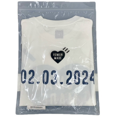 HUMAN MADE DAILY Tシャツ サイズL ホワイト 24SSモデル 半袖 ヒューマンメイド 【100059703002】