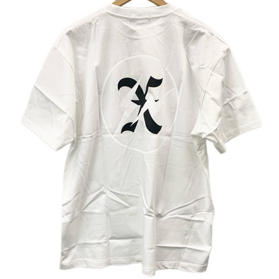 GOD SELECTION XXX × FRAGMENT コラボTシャツ GX-S23-FST-02 サイズL ホワイト 23SSモデル 半袖 ゴッドセレクション×フラグメント 【100059704002】